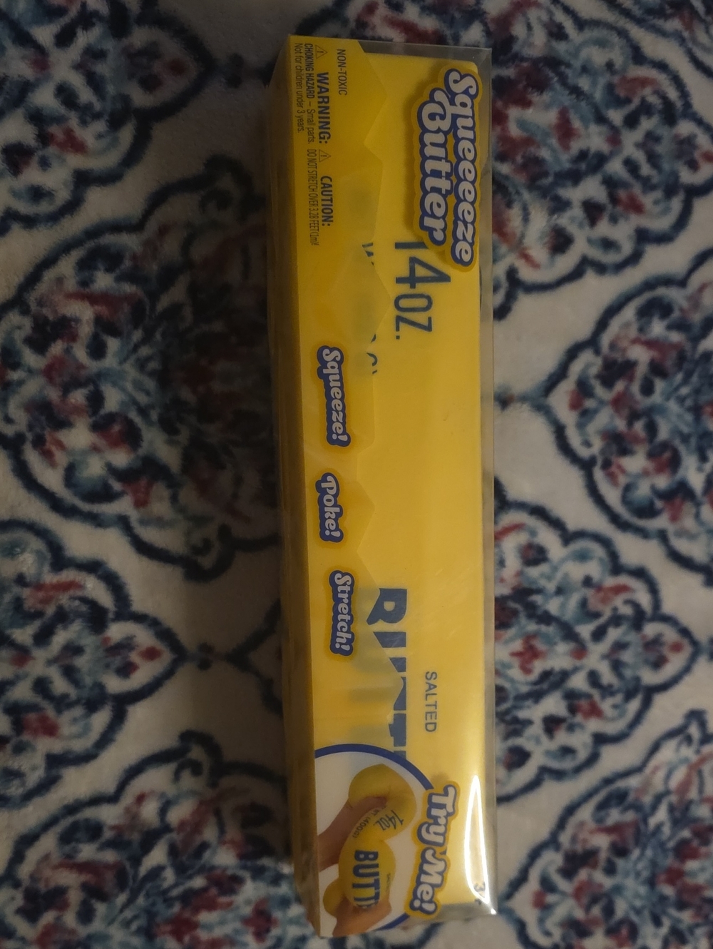 Squeezee Butter 4oz Yellow Toy Pack